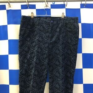 Navy designed Talbots heritage corduroy pants